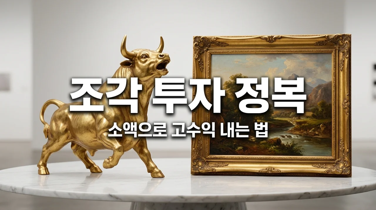 조각 투자 가이드: 미술품부터 한우까지 은행 금리보다 높은 수익 내는 법