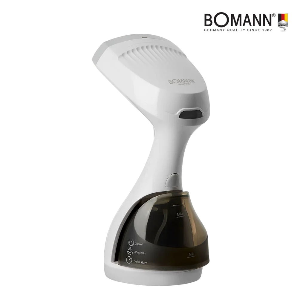 보만 살균 25초 퀵 터보 핸디형 스팀다리미 2in1 브러쉬 DB8530 그레이 상세 이미지 1