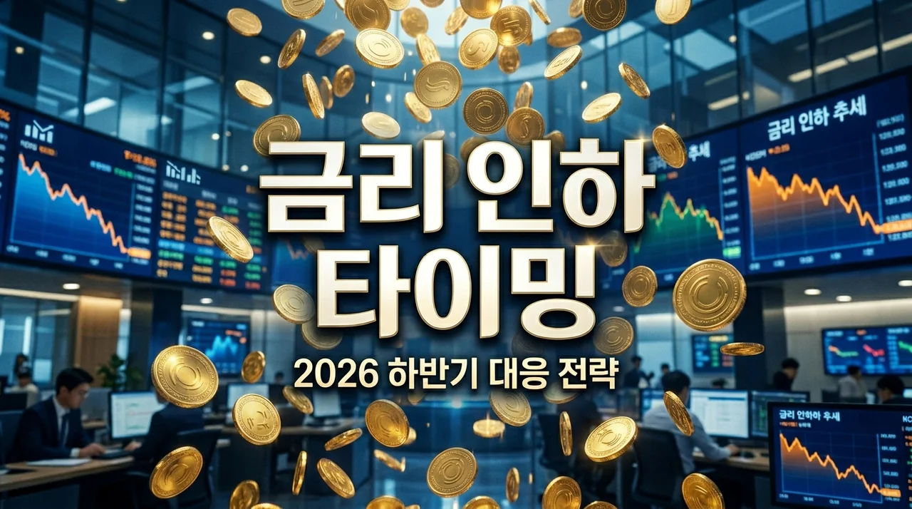 2026 하반기 금리 인하 전망과 예적금 갈아타기 최적의 타이밍