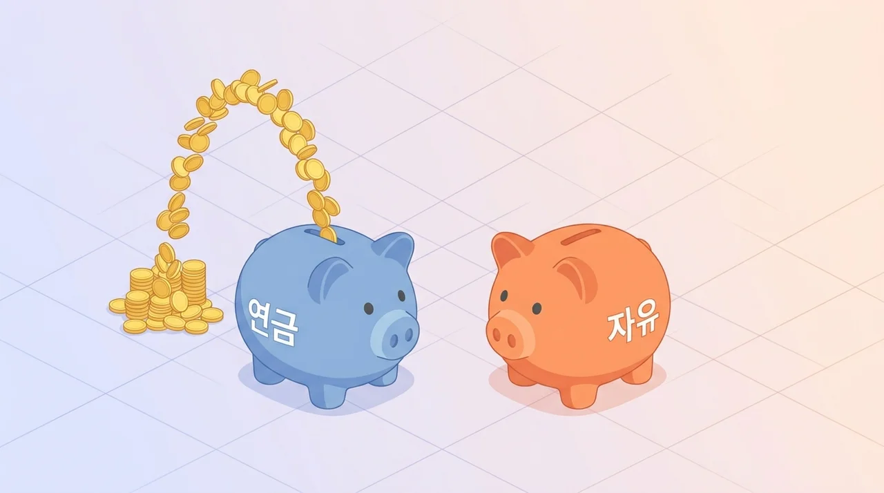 한눈에 보는 연금저축펀드 vs 일반 계좌 ETF 비교