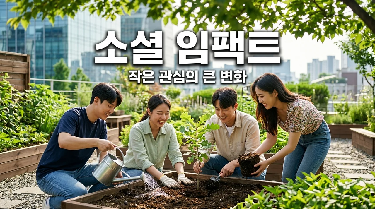 소셜 임팩트 이슈: 당신의 작은 관심이 만드는 커다란 사회적 변화