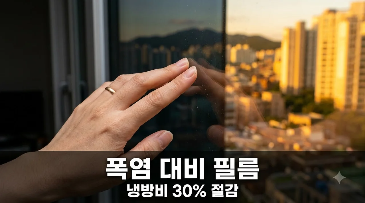 2026년 아파트 단열필름 시공 비용 및 열차단 효과: 노후 아파트 폭염 해결책