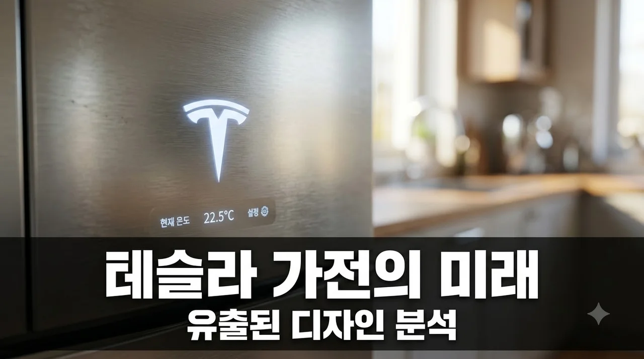 테슬라 가전제품 유출 디자인 분석: 일론 머스크가 꿈꾸는 미래의 집
