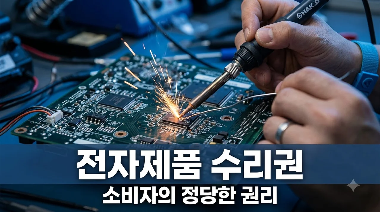전자제품 수리권 논란, 내가 산 가전 내 마음대로 못 고치나요?