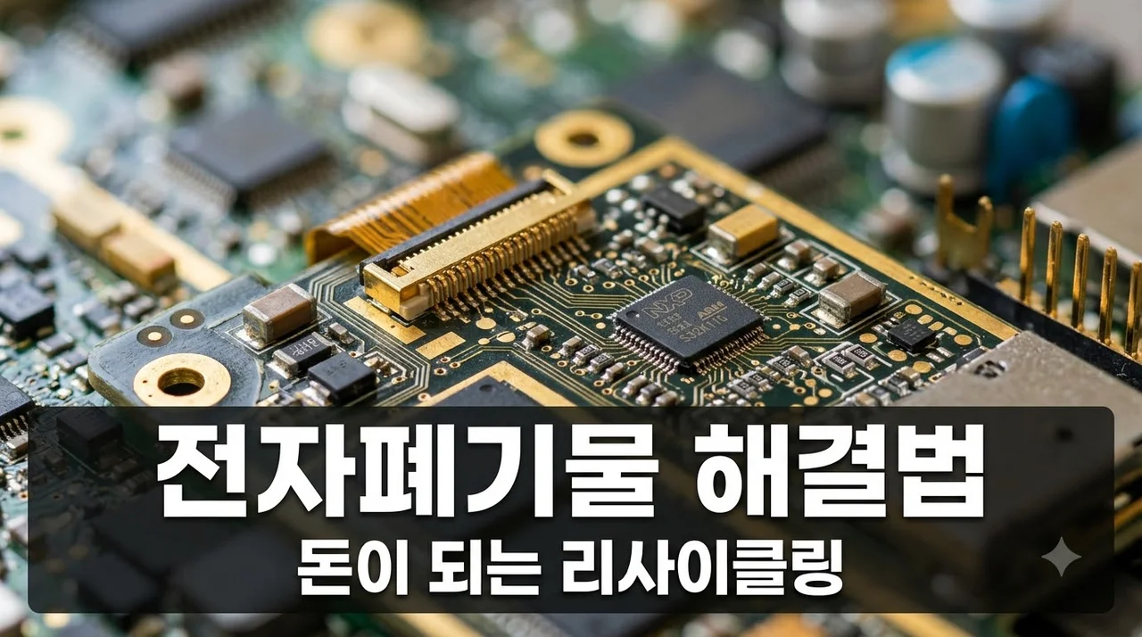 e-웨이스트 문제와 친환경 리사이클링: 집안에 잠든 '도시광산' 깨우는 법