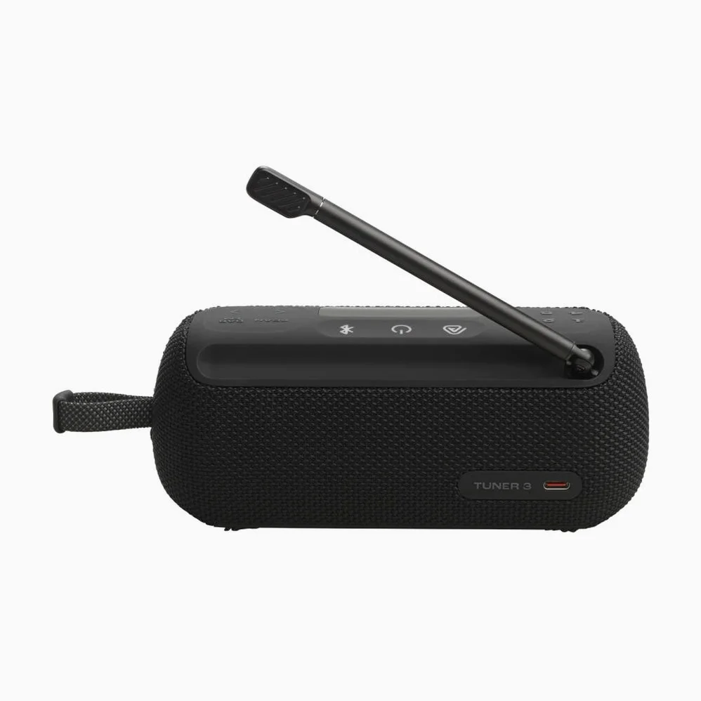 JBL TUNER3 FM라디오 휴대용 무선 블루투스 스피커 블랙 상세 이미지 1