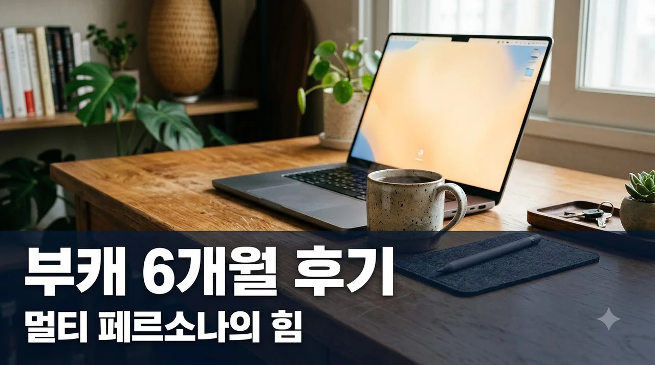 MZ세대 부캐 6개월 후기! 멀티 페르소나 실제 경험담과 팁