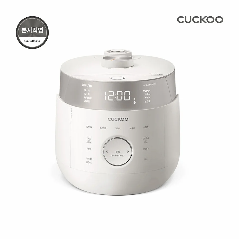 쿠쿠 트윈프레셔 마스터셰프 6인용 밥솥 CRP-LHTR0610FGWM 그레이스 화이트 상세 이미지 2