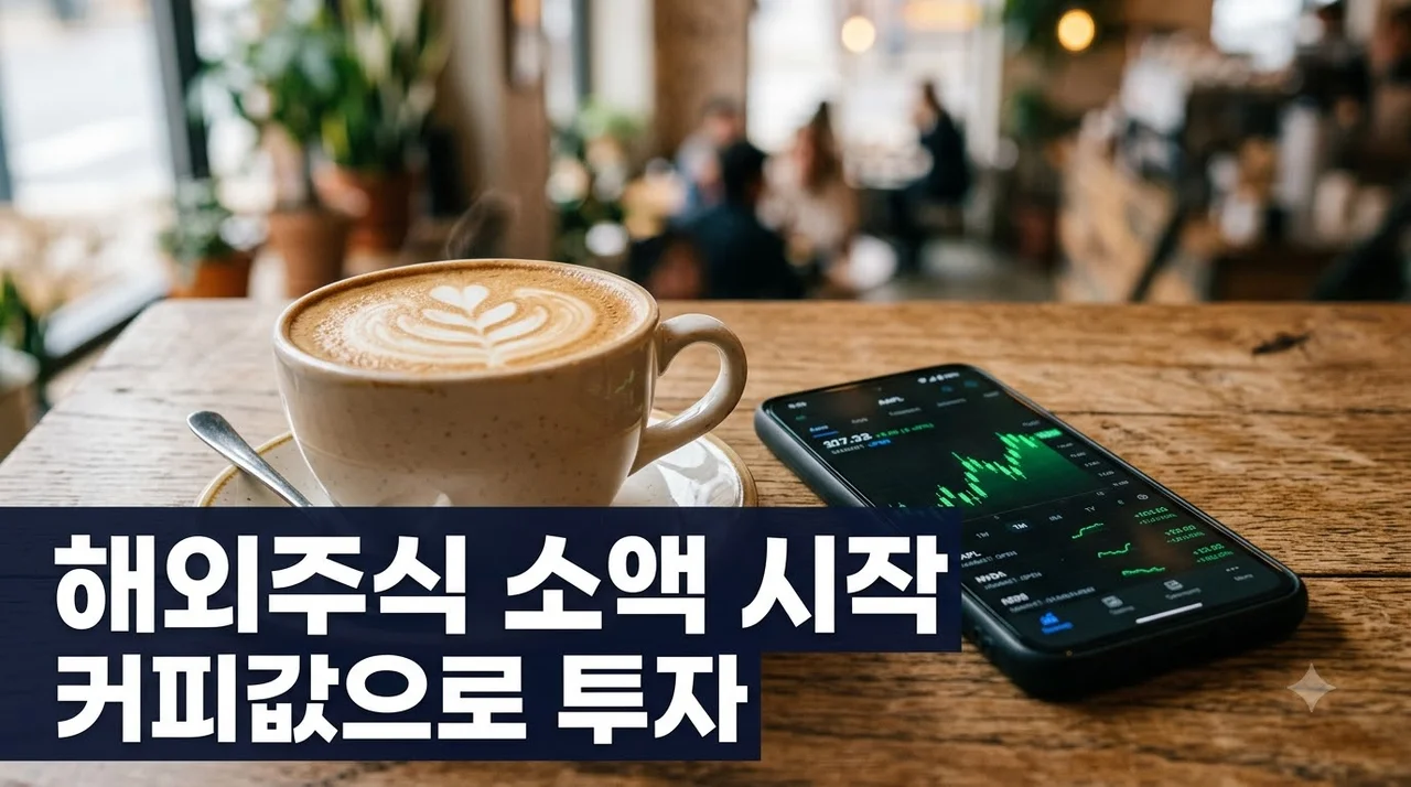 해외주식 소액 투자 방법, 커피 한 잔 값으로 시작한 솔직 후기