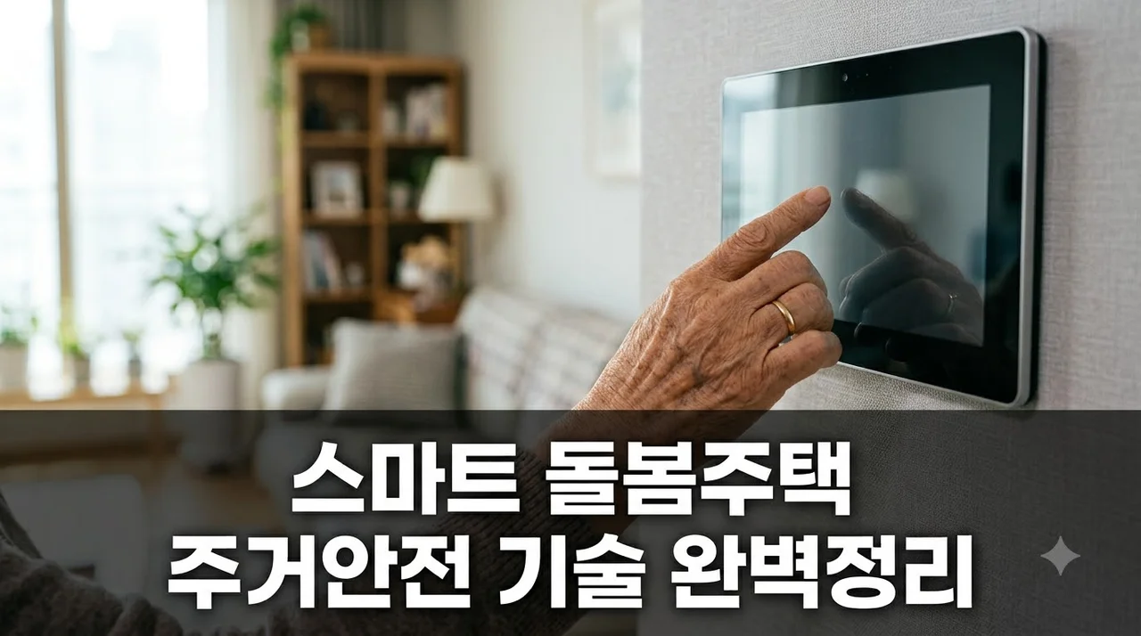 고령친화 주거 기술 완벽 가이드: 스마트홈 설치와 정부 지원금