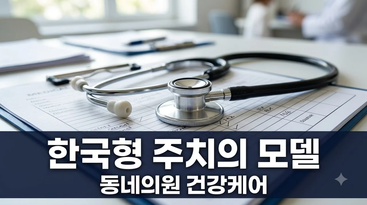 한국형 주치의 모델 도입 총정리 대상 혜택 신청방법