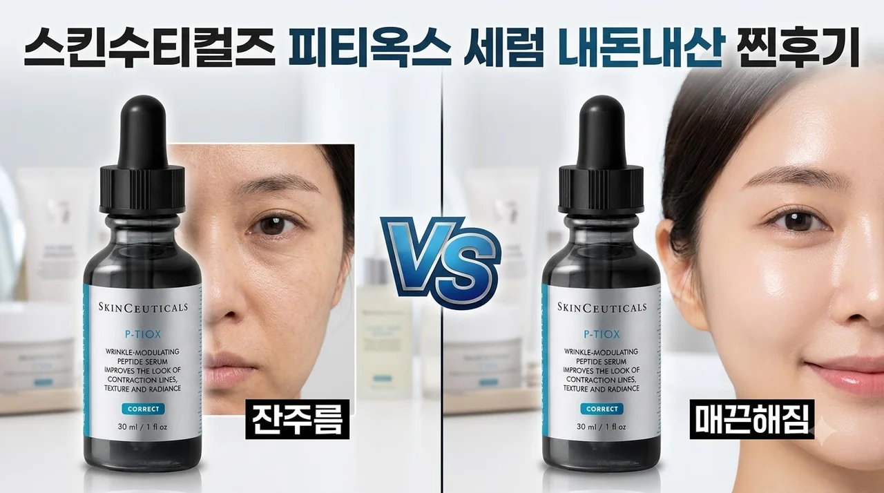 스킨수티컬즈 피티옥스 세럼 내돈내산 찐후기